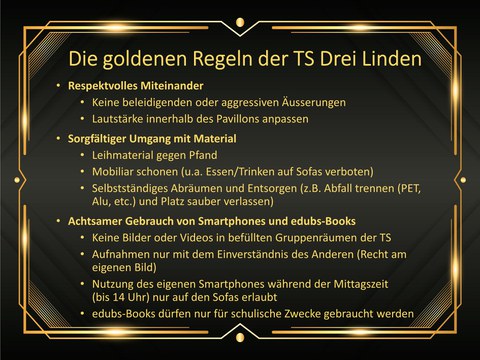 Regeln der TS